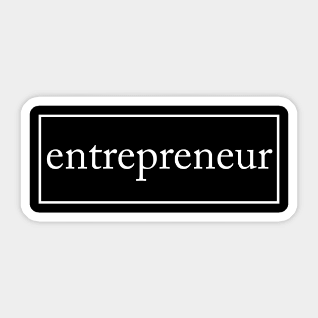 Entrepreneurship Sticker by Saytee1